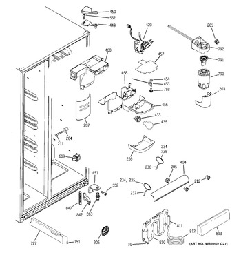 Diagram for GCE21LGWAFBB