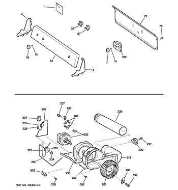 Diagram for DBXR463PG0CC