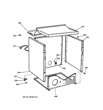 Diagram for DBXR463PG0CC