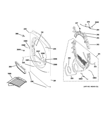 Diagram for DHDVH52EF1WW