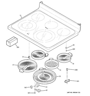 Diagram for JB710DM2WW