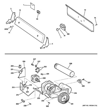 Diagram for DVLR223GG2WW