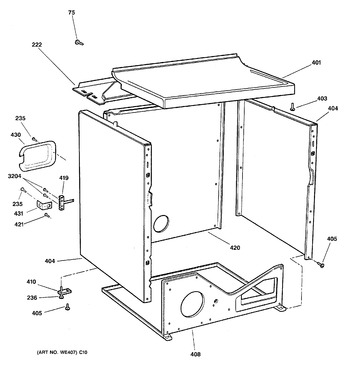 Diagram for DWXR463EG2WW