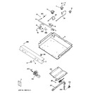 Diagram for 1 - Gas & Burner Parts