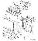 Diagram for 1 - Escutcheon & Door Assembly