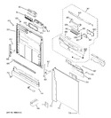 Diagram for 1 - Escutcheon & Door Assembly