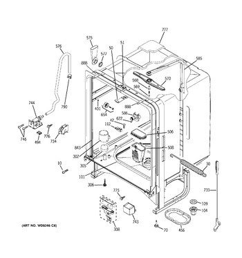 Diagram for GHDA486N10SS