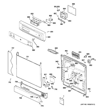 Diagram for GSM2204N10WW