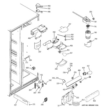 Diagram for GSF25XGWAWW