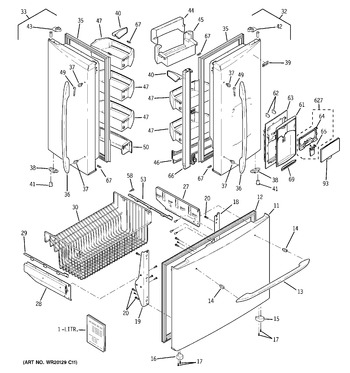 Diagram for PFCF1PJXAWW