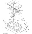 Diagram for 1 - Control Panel & Cooktop