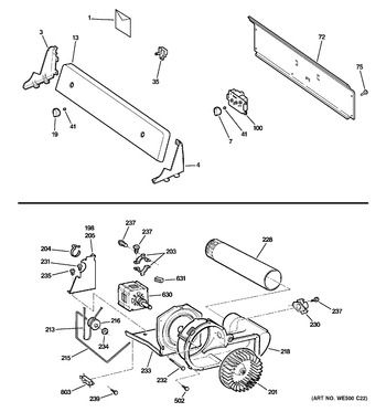 Diagram for DX2300GG3WW