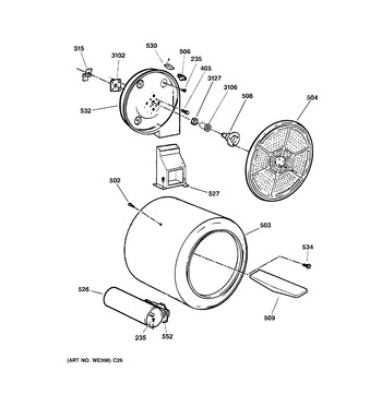 Diagram for EGD4600G3WW