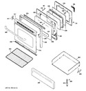 Diagram for 4 - Door & Drawer Parts