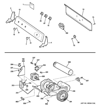 Diagram for DHDSR46EG3WW