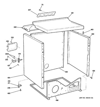 Diagram for DHDSR46EG3WW