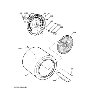 Diagram for DISR473CG3WW