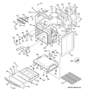 Diagram for PB750DN1WW