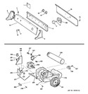 Diagram for 1 - Backsplash, Blower & Motor