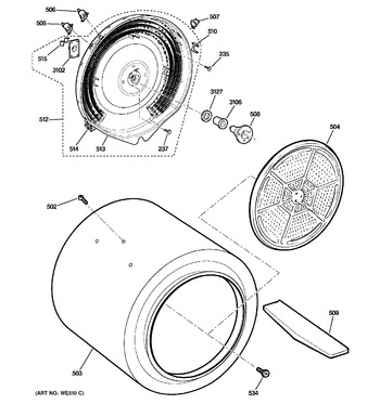 Diagram for DWSR483EG7WW