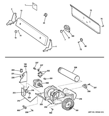 Diagram for DX2300EG5WW