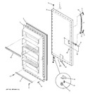 Diagram for 1 - Freezer Door