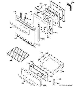 Diagram for PGB908DEM1WW