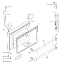 Diagram for 1 - Freezer Door