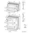 Diagram for 1 - Doors