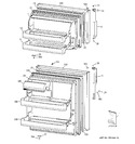 Diagram for 1 - Doors