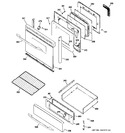 Diagram for 4 - Door & Drawer Parts