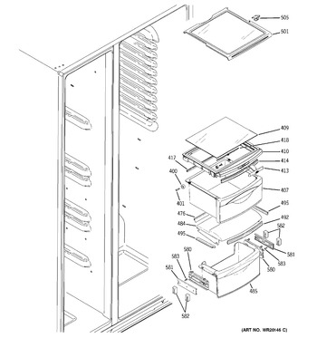 Diagram for GCE23LHWGFWW