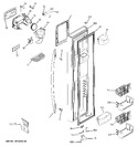 Diagram for 1 - Freezer Door