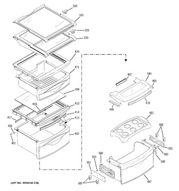 Diagram for PSCF3VGXCFWW