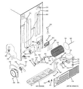 Diagram for PSF26RGWAWW