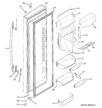 Diagram for PSF26RGWAWW