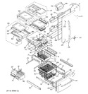 Diagram for 1 - Doors & Shelves