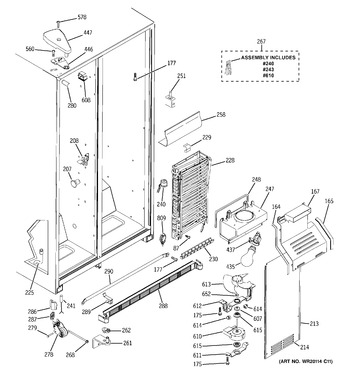 Diagram for ESH25JFXAWW