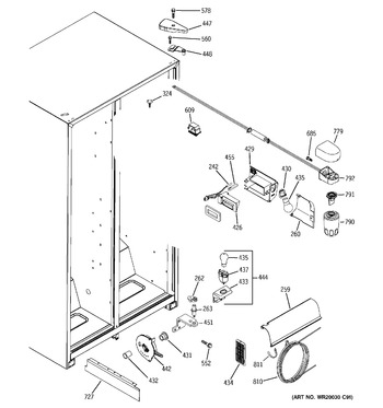 Diagram for ESH25JFXAWW