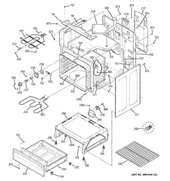 Diagram for PB750TN1WW