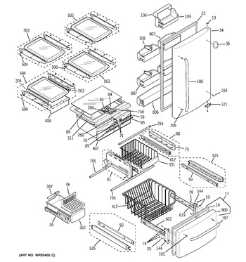 Diagram for GDL22KCWBSS