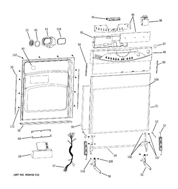 Diagram for GHDA696P00SS