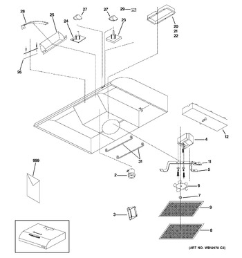 Diagram for JV367H2WW