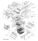 Diagram for 1 - Doors & Shelves