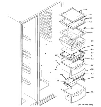 Diagram for ESHF5MGXBEWW