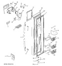 Diagram for 1 - Freezer Door