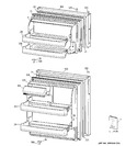 Diagram for 1 - Doors