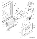 Diagram for 2 - Freezer Section