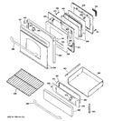 Diagram for 4 - Door & Drawer Parts