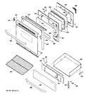 Diagram for 4 - Door & Drawer Parts